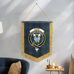 Hope Tartan Crest Wall Hanging Banner