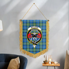 McLeod of Harris Ancient Tartan Crest Wall Hanging Banner