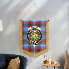 Newton Tartan Crest Wall Hanging Banner