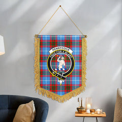 Pennycook Tartan Crest Wall Hanging Banner