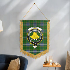 Pringle Tartan Crest Wall Hanging Banner