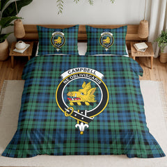 Campbell Ancient 02 Tartan Crest Bedding Set