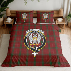 Carruthers Tartan Crest Bedding Set