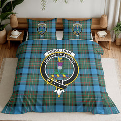Fergusson Ancient Tartan Crest Bedding Set