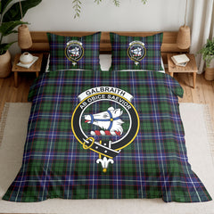 Galbraith Modern Tartan Crest Bedding Set