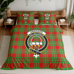 Grierson Tartan Crest Bedding Set