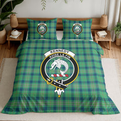 Kennedy Ancient Tartan Crest Bedding Set