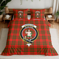 Livingstone Tartan Crest Bedding Set