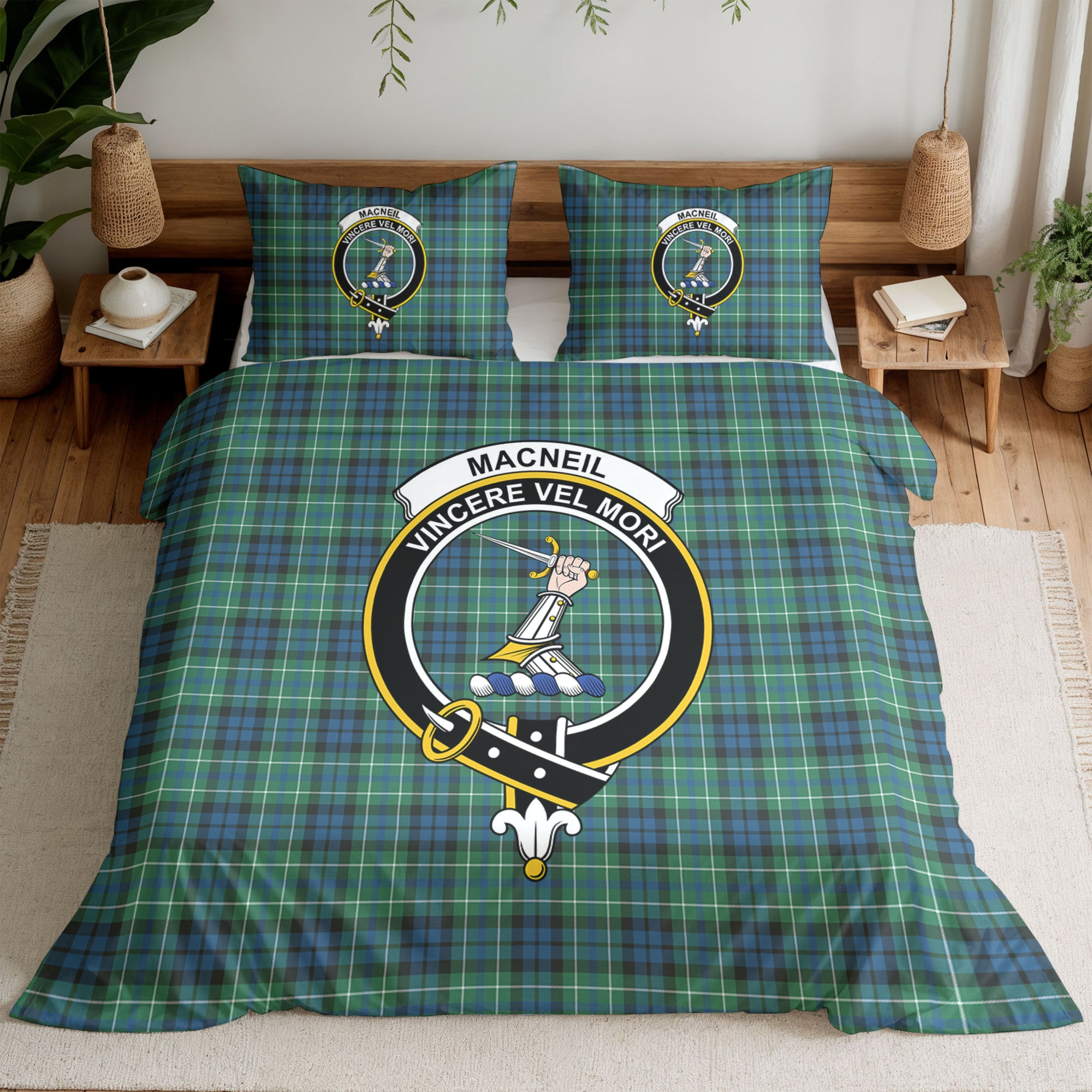 MacNeil of Colonsay Ancient Tartan Crest Bedding Set