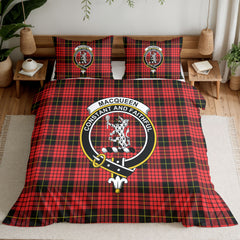 MacQueen Modern Tartan Crest Bedding Set
