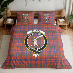 MacRae Ancient Tartan Crest Bedding Set