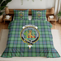 MacThomas Ancient Tartan Crest Bedding Set