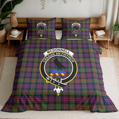 McDonnell of Glengarry Modern Tartan Crest Bedding Set