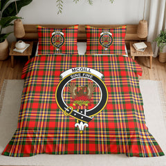 McGill Modern Tartan Crest Bedding Set