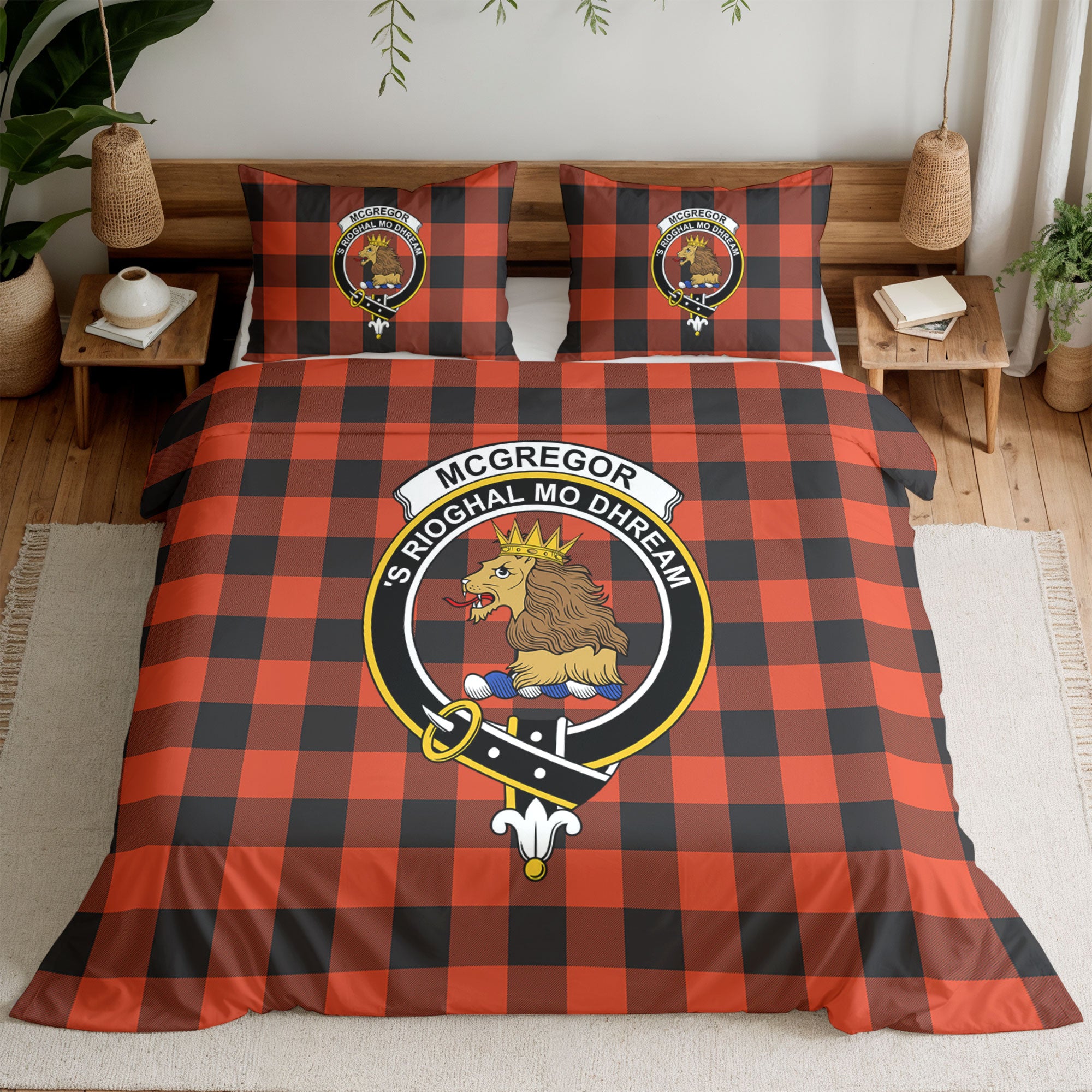 McGregor Rob Roy Ancient Tartan Crest Bedding Set