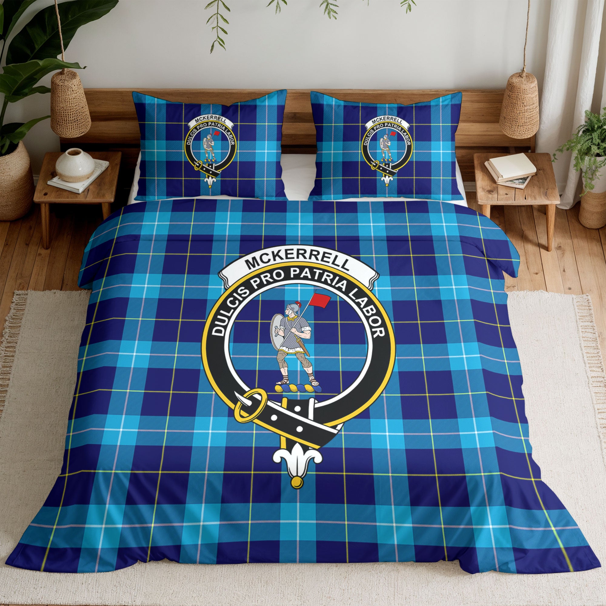 McKerrell Tartan Crest Bedding Set
