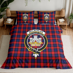 McLachlan Modern Tartan Crest Bedding Set
