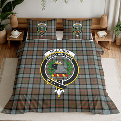 McLaren Weathered Tartan Crest Bedding Set