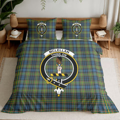 McLellan Ancient Tartan Crest Bedding Set