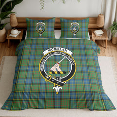 McMillan Hunting Ancient Tartan Crest Bedding Set