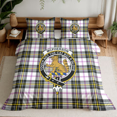 McPherson Dress Modern Tartan Crest Bedding Set