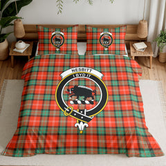Nesbitt Ancient Tartan Crest Bedding Set