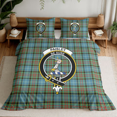Paisley District Tartan Crest Bedding Set