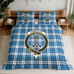 Roberton Tartan Crest Bedding Set