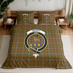 Scott Brown Modern Tartan Crest Bedding Set