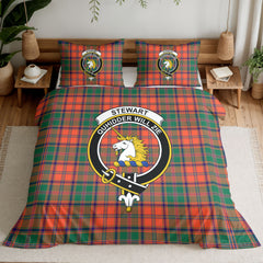 Stewart of Appin Ancient Tartan Crest Bedding Set