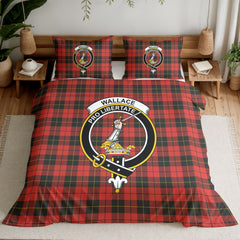 Wallace Weathered Tartan Crest Bedding Set