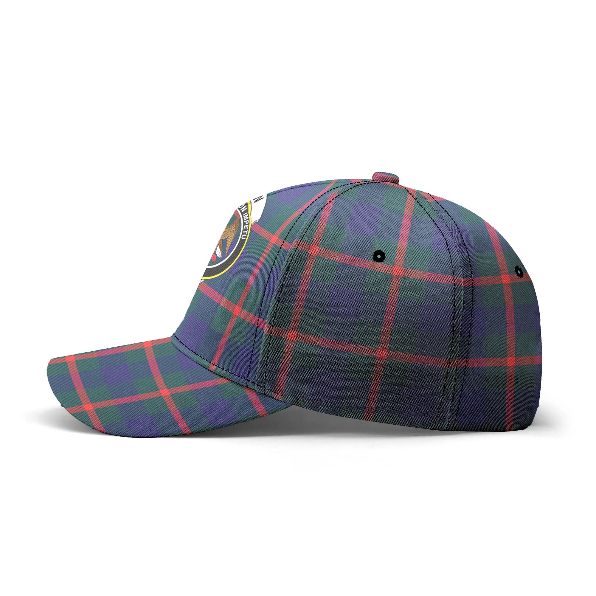 Agnew Modern Tartan Crest Classic Cap