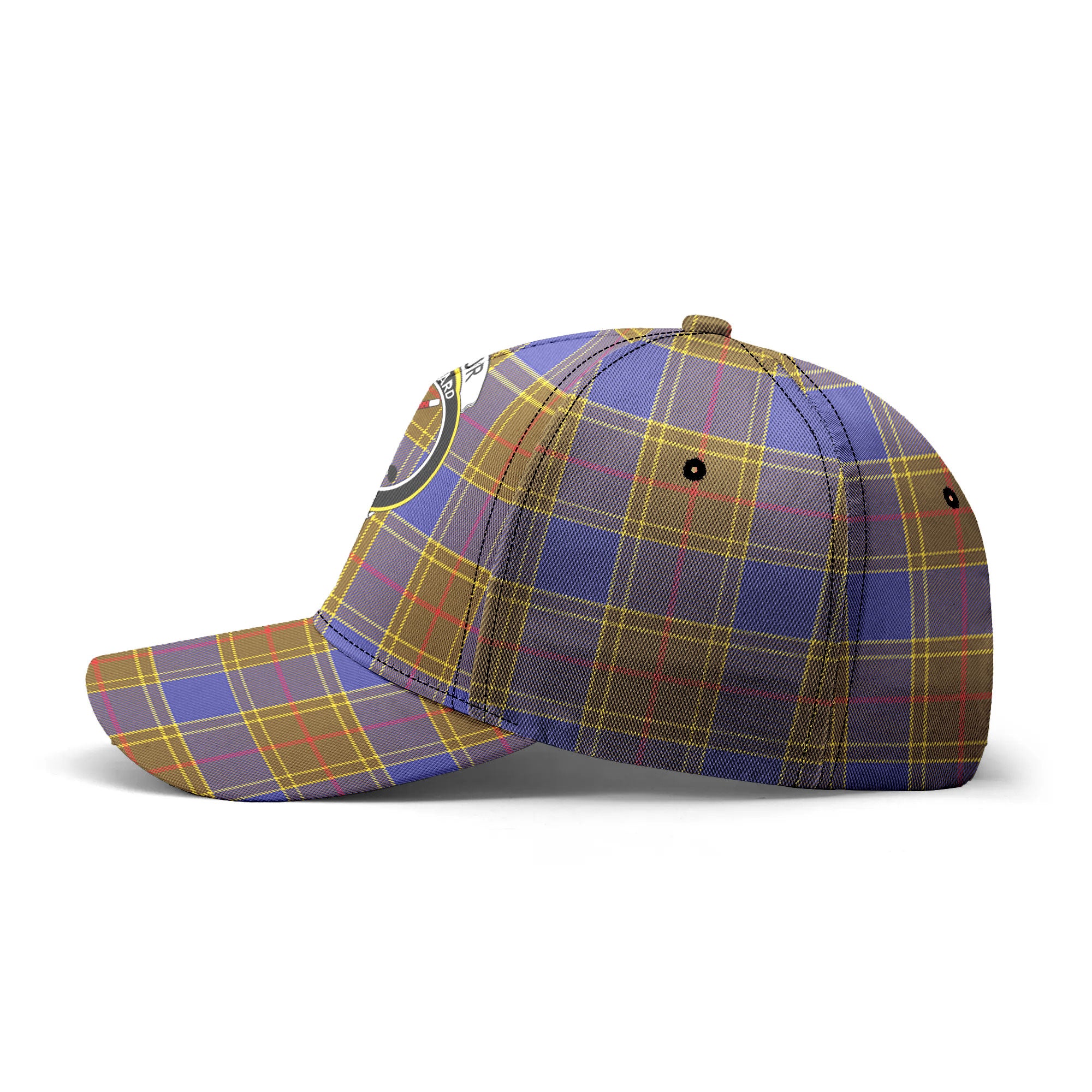 Balfour Modern Tartan Crest Classic Cap