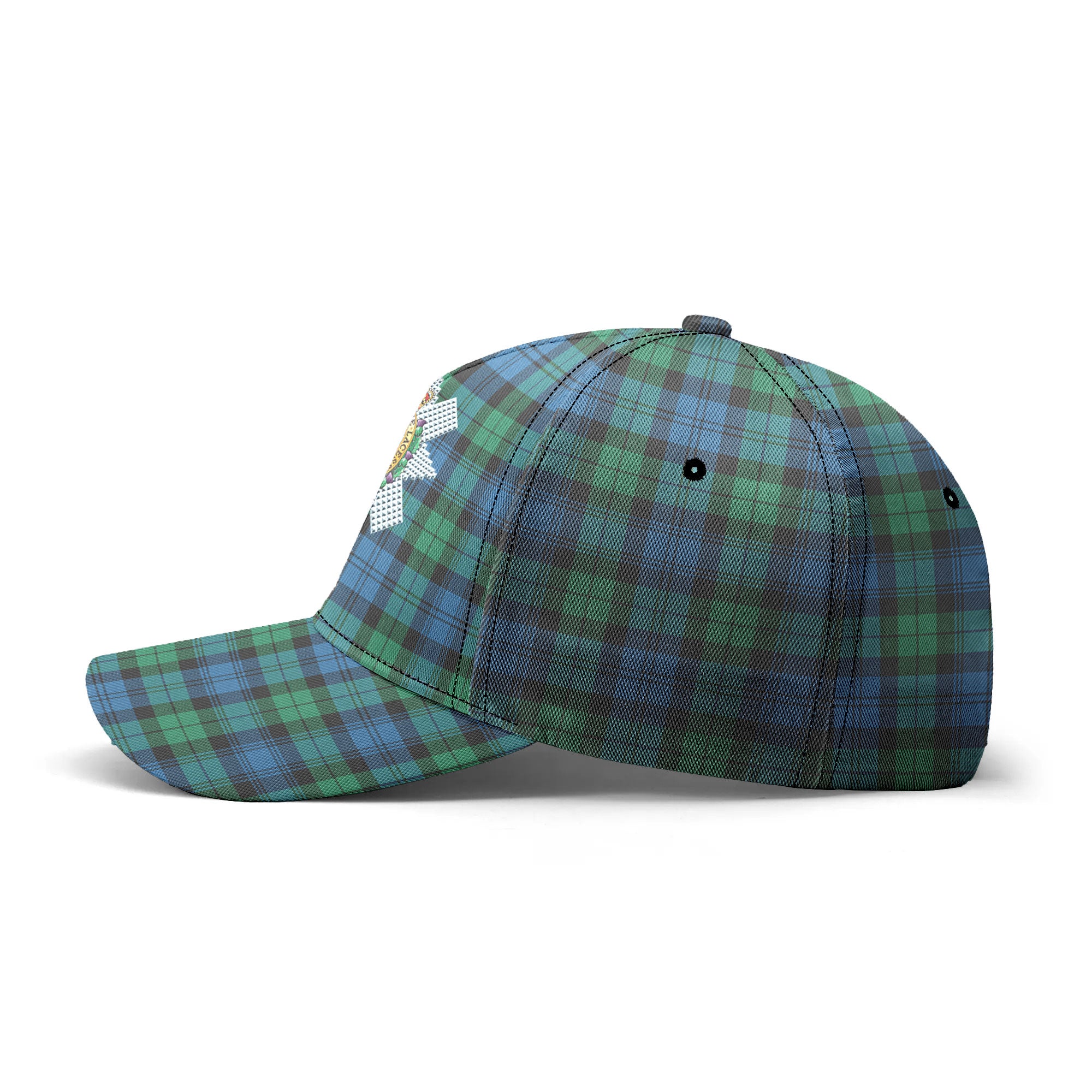 Black Watch Ancient Tartan Crest Classic Cap