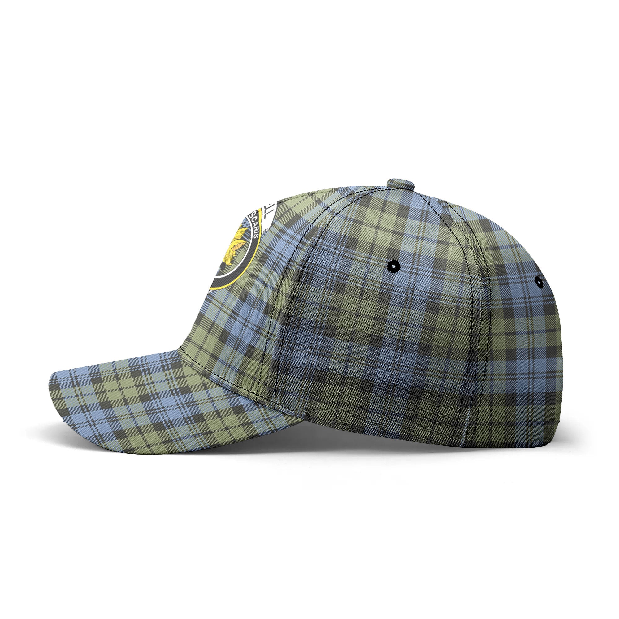 Campbell Faded Tartan Crest Classic Cap