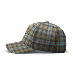 Farquharson Weathered Tartan Crest Classic Cap