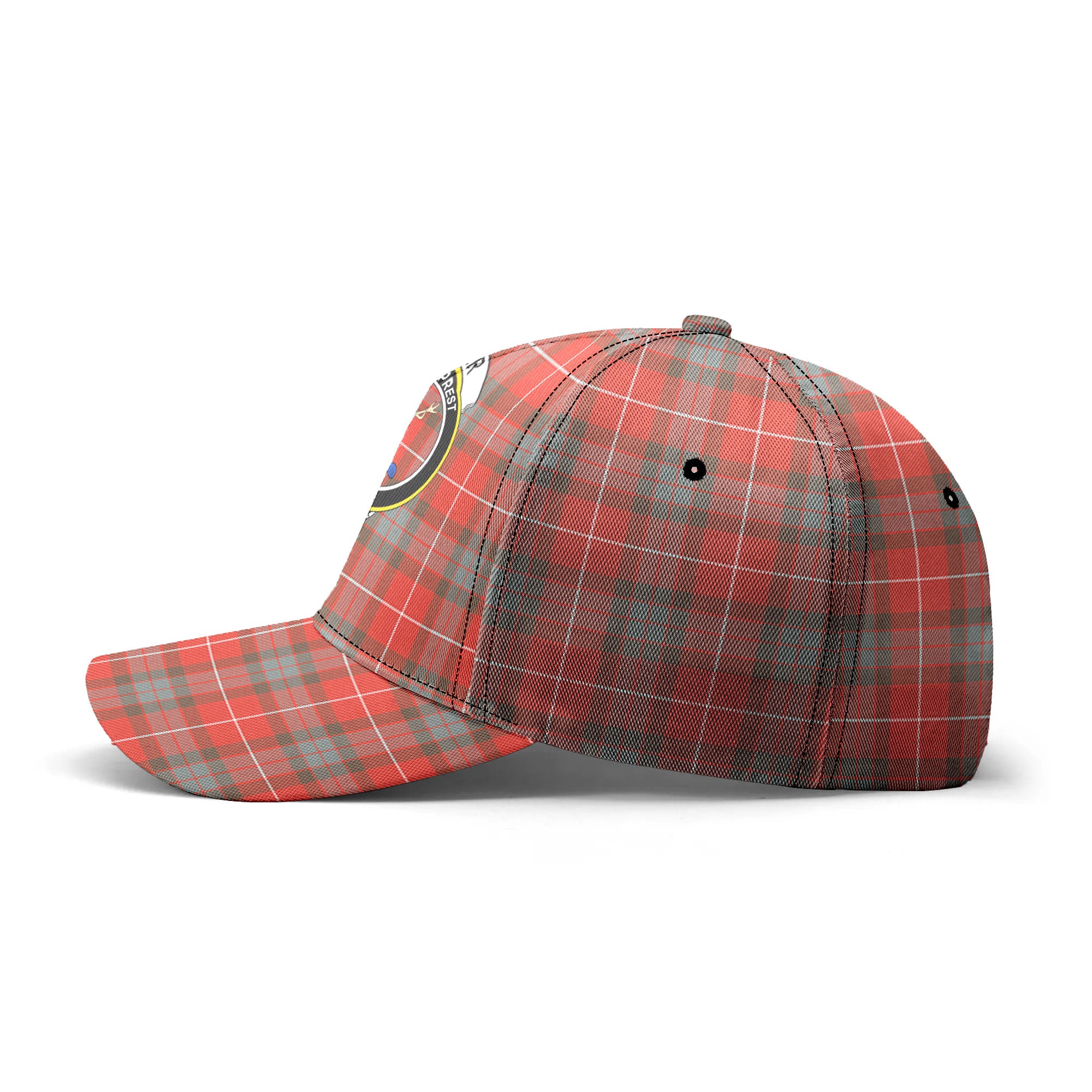 Fraser (of Lovat) Weathered Tartan Crest Classic Cap