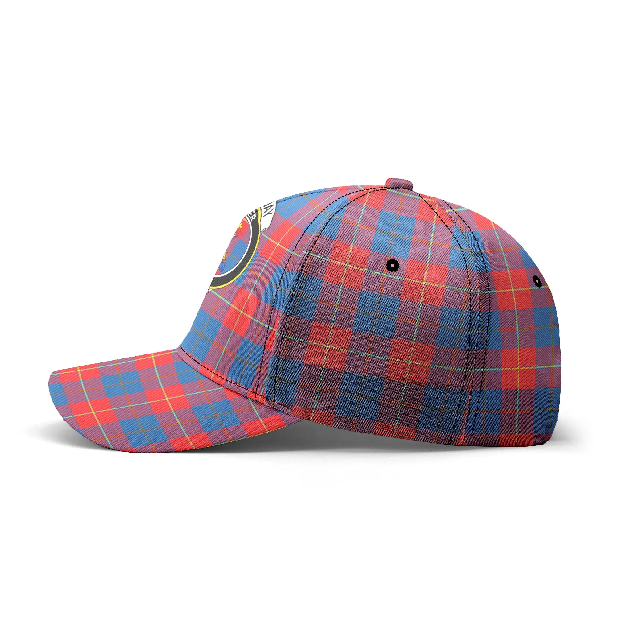 Galloway Red Tartan Crest Classic Cap