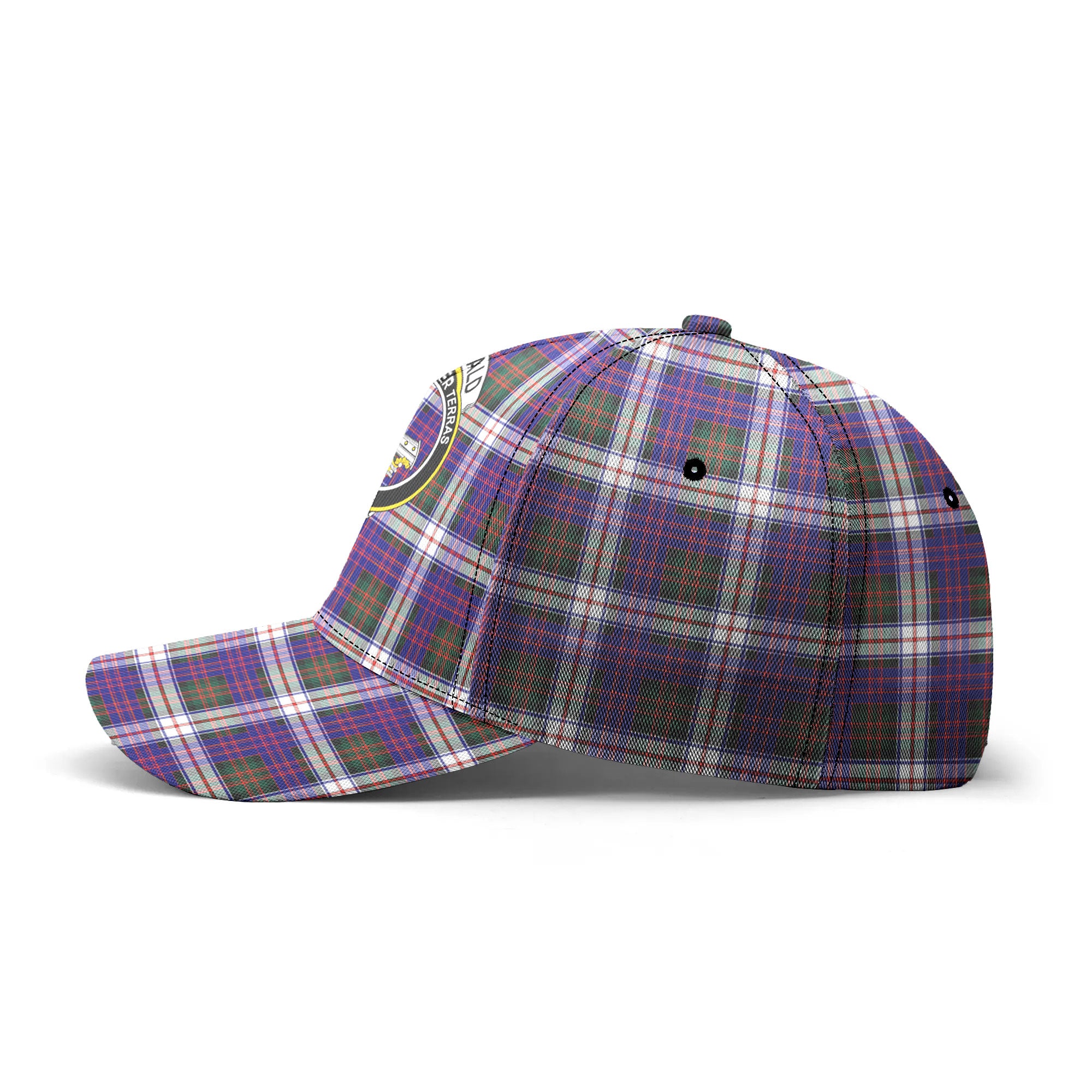 MacDonald Dress Modern Tartan Crest Classic Cap