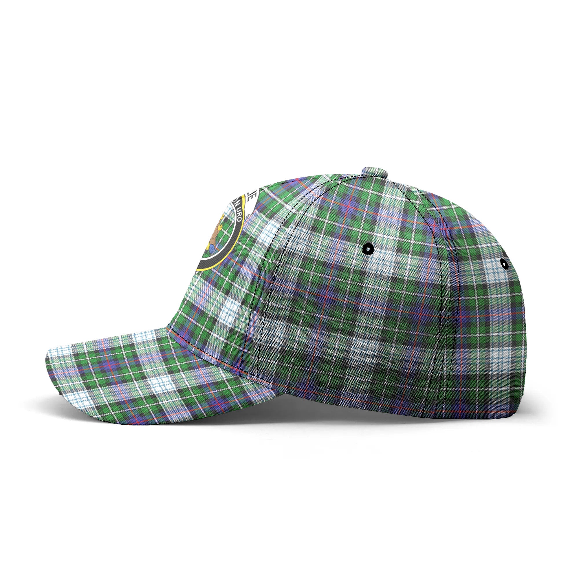 McKenzie Dress Modern Tartan Crest Classic Cap