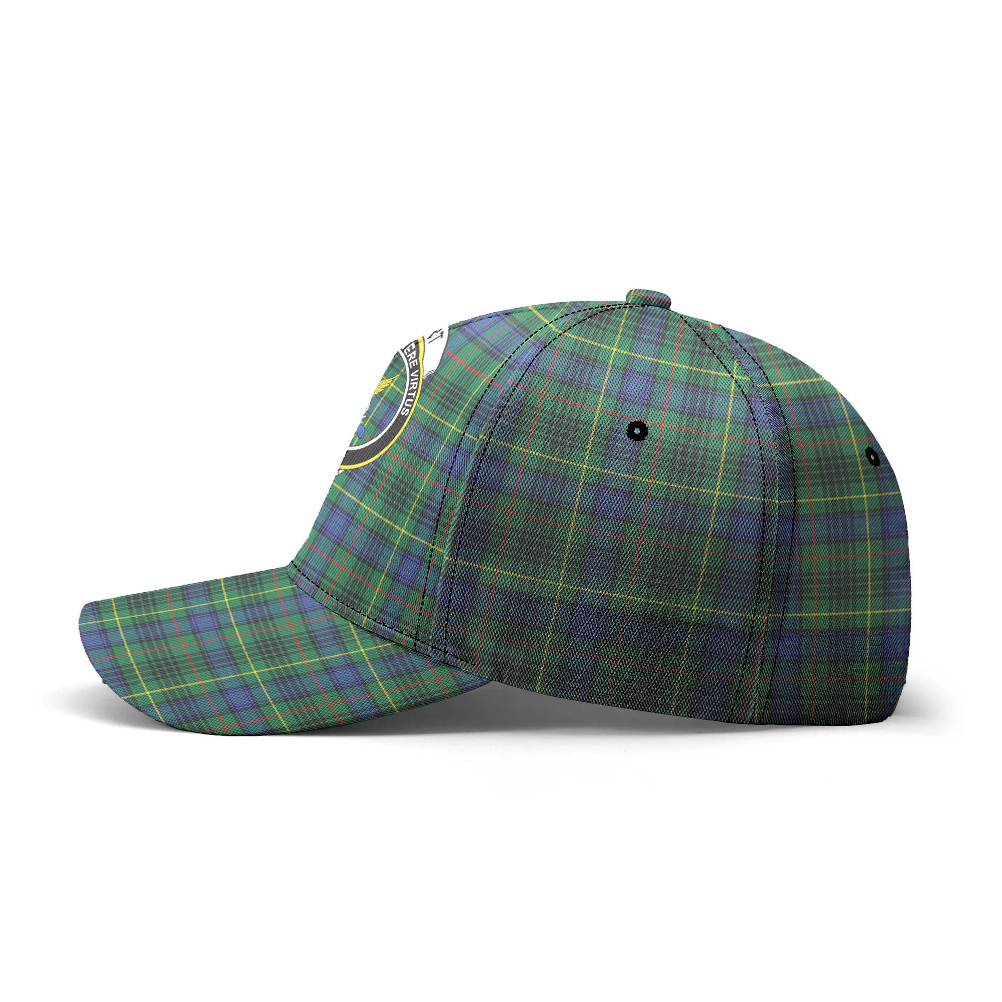 Stewart Hunting Modern Tartan Crest Classic Cap