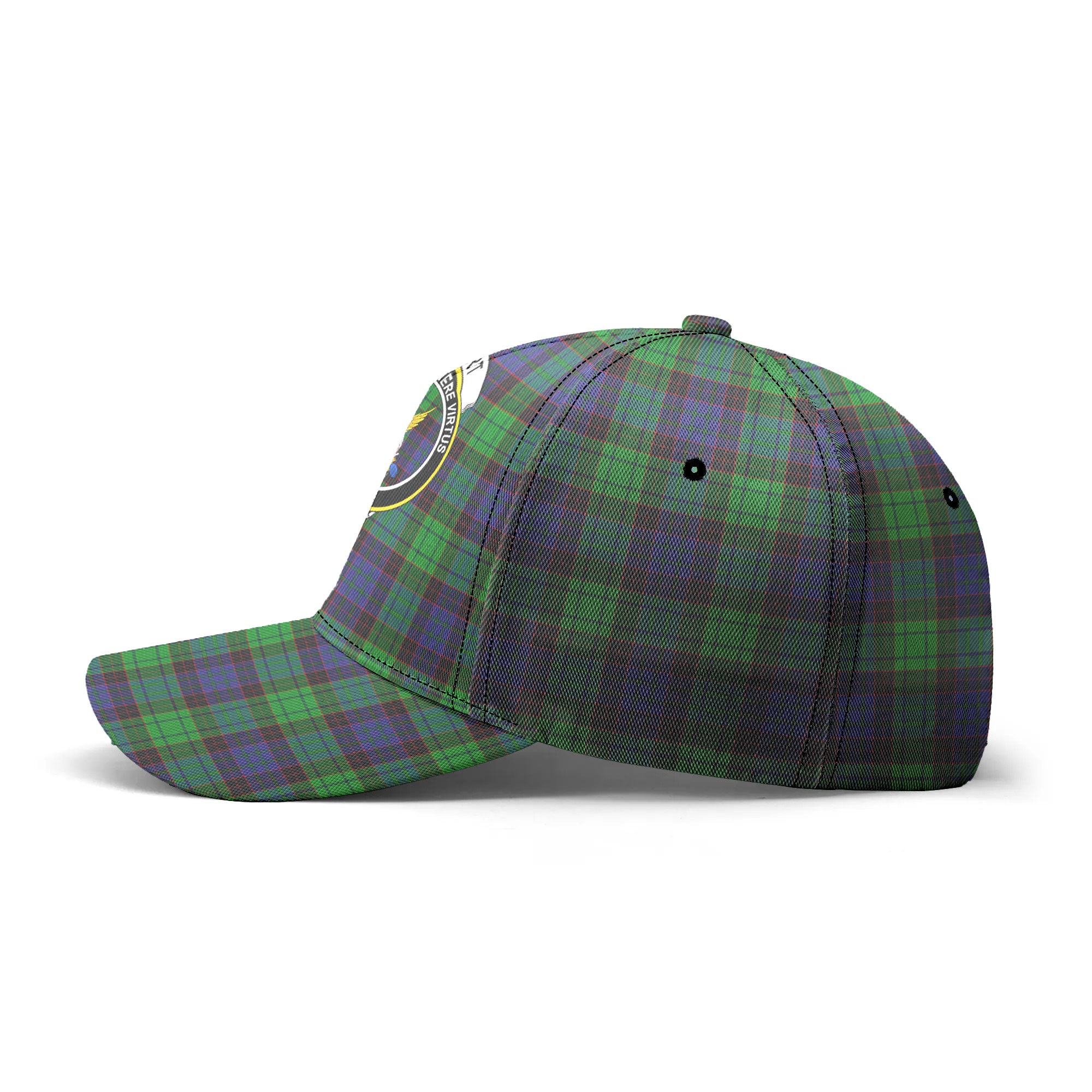 Stewart Old Modern Tartan Crest Classic Cap