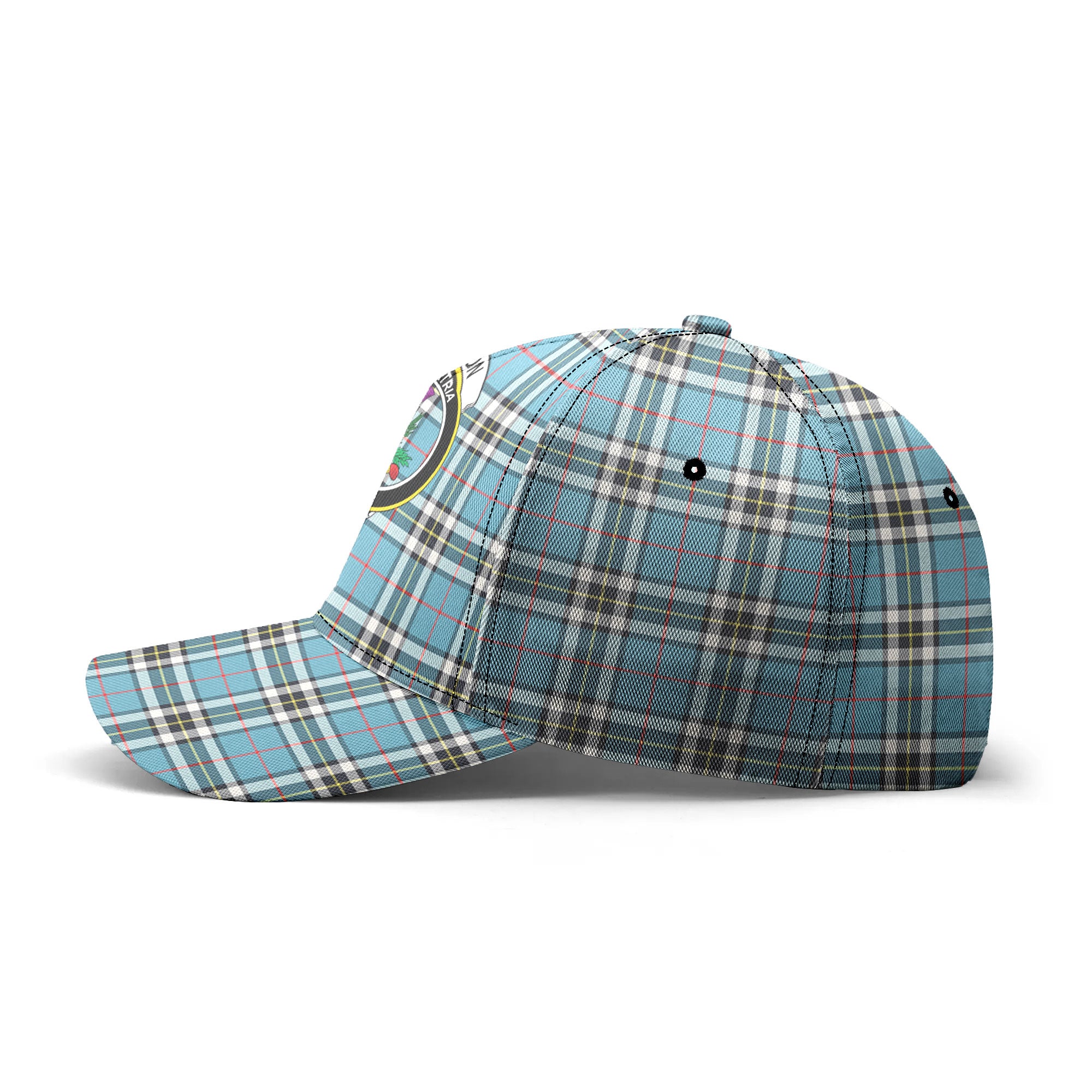 Thomson Blue Tartan Crest Classic Cap