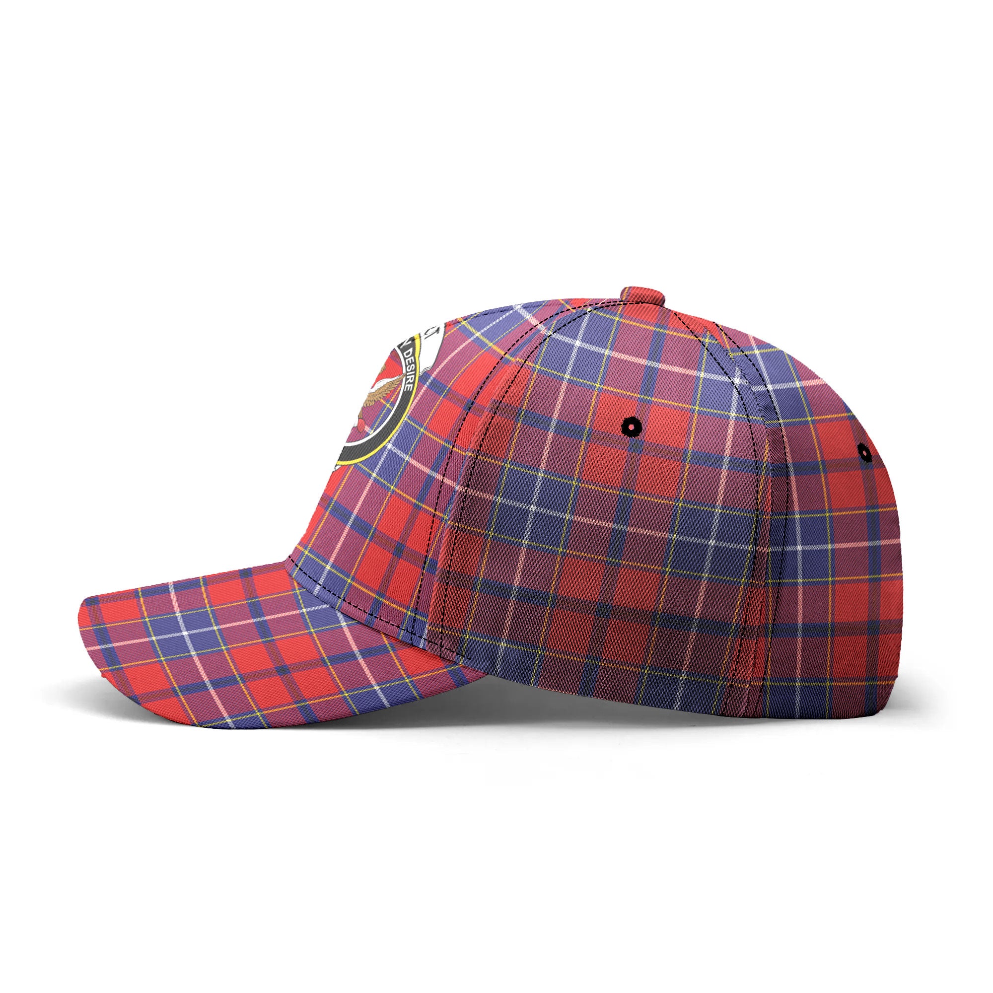 Wishart Dress Tartan Crest Classic Cap