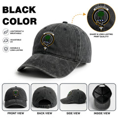 Kinninmont Crest Washed Classic Cap
