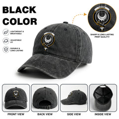 Leask Crest Washed Classic Cap
