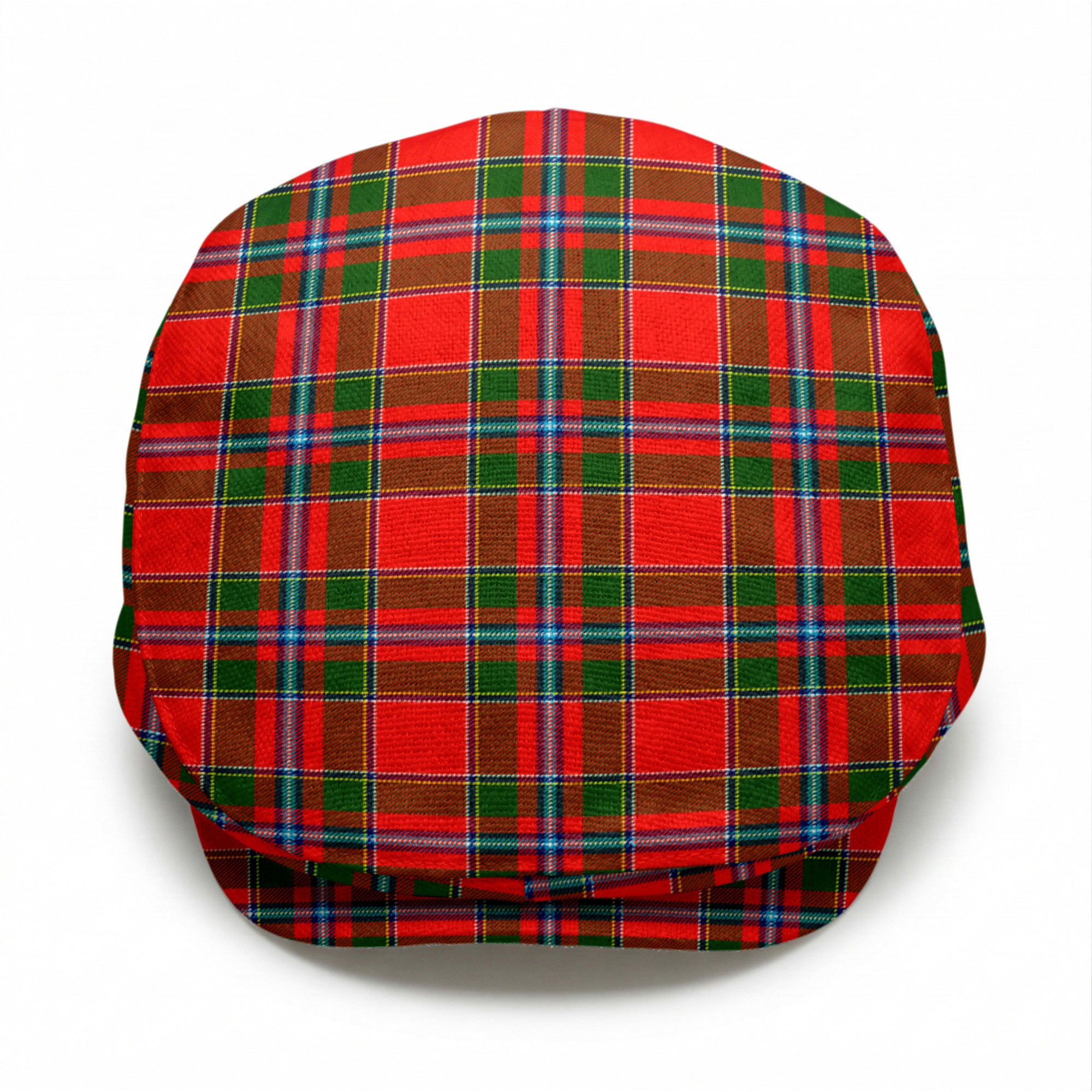 Butter Tartan Flat Caps