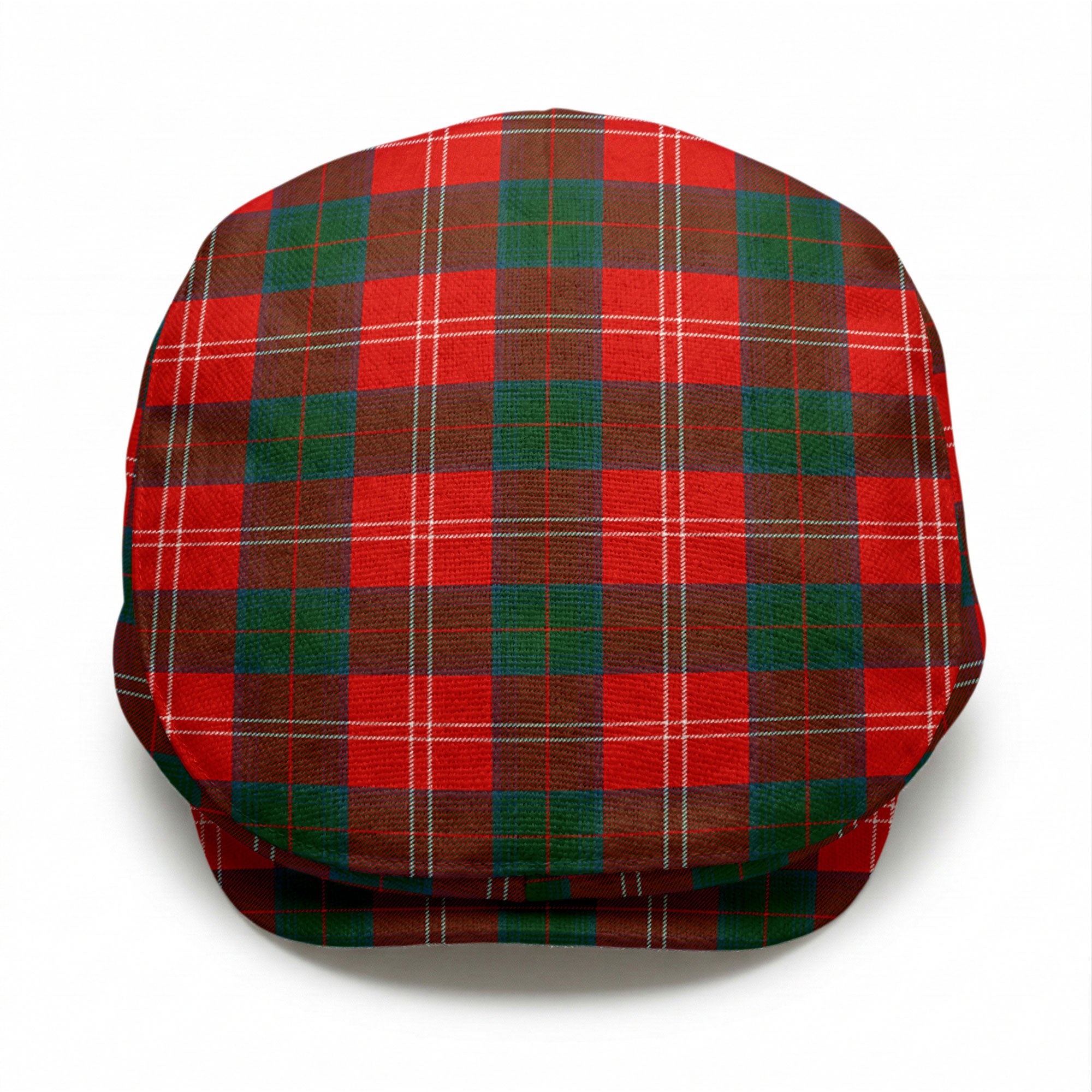 Chisholm Modern Tartan Flat Caps