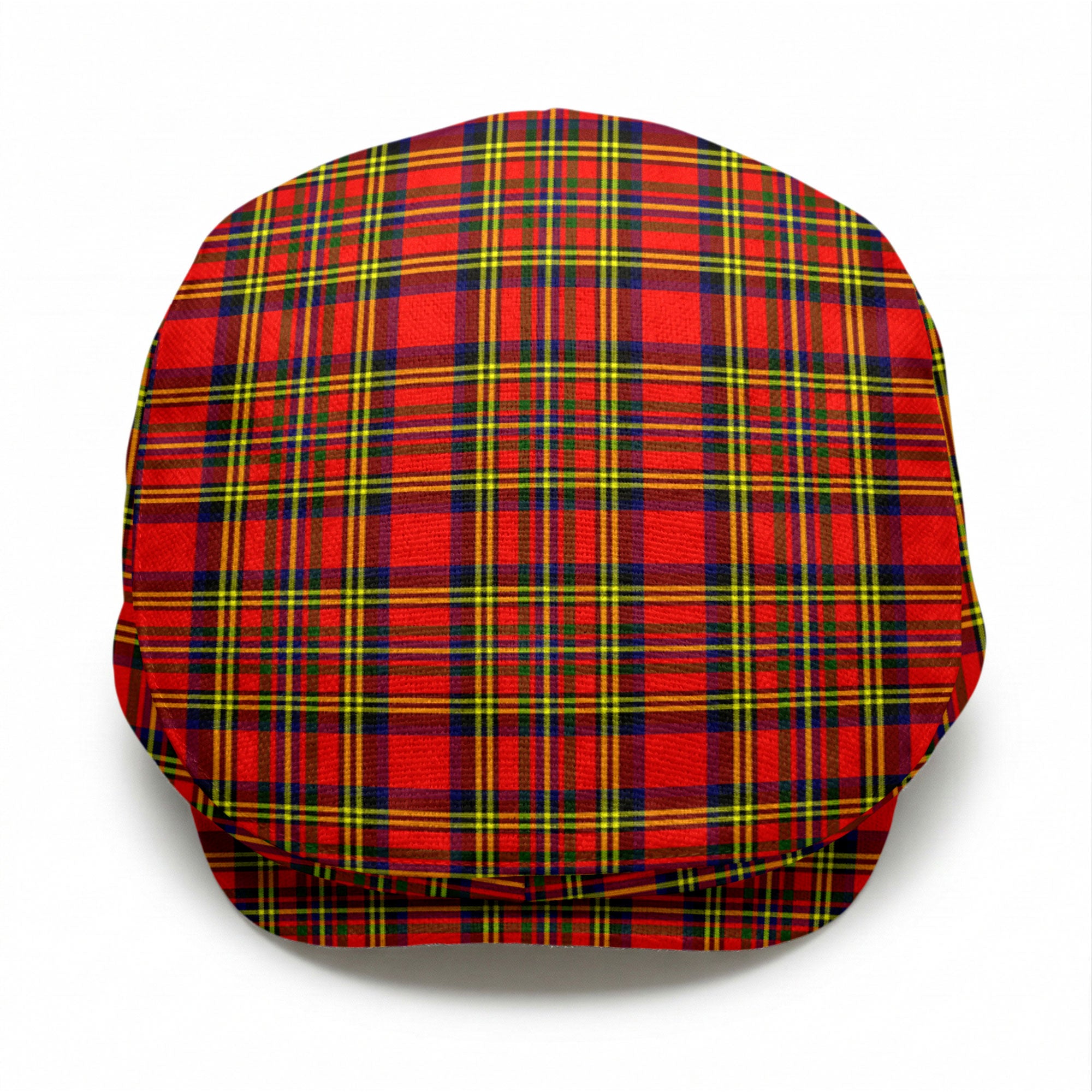 Hepburn Tartan Flat Caps