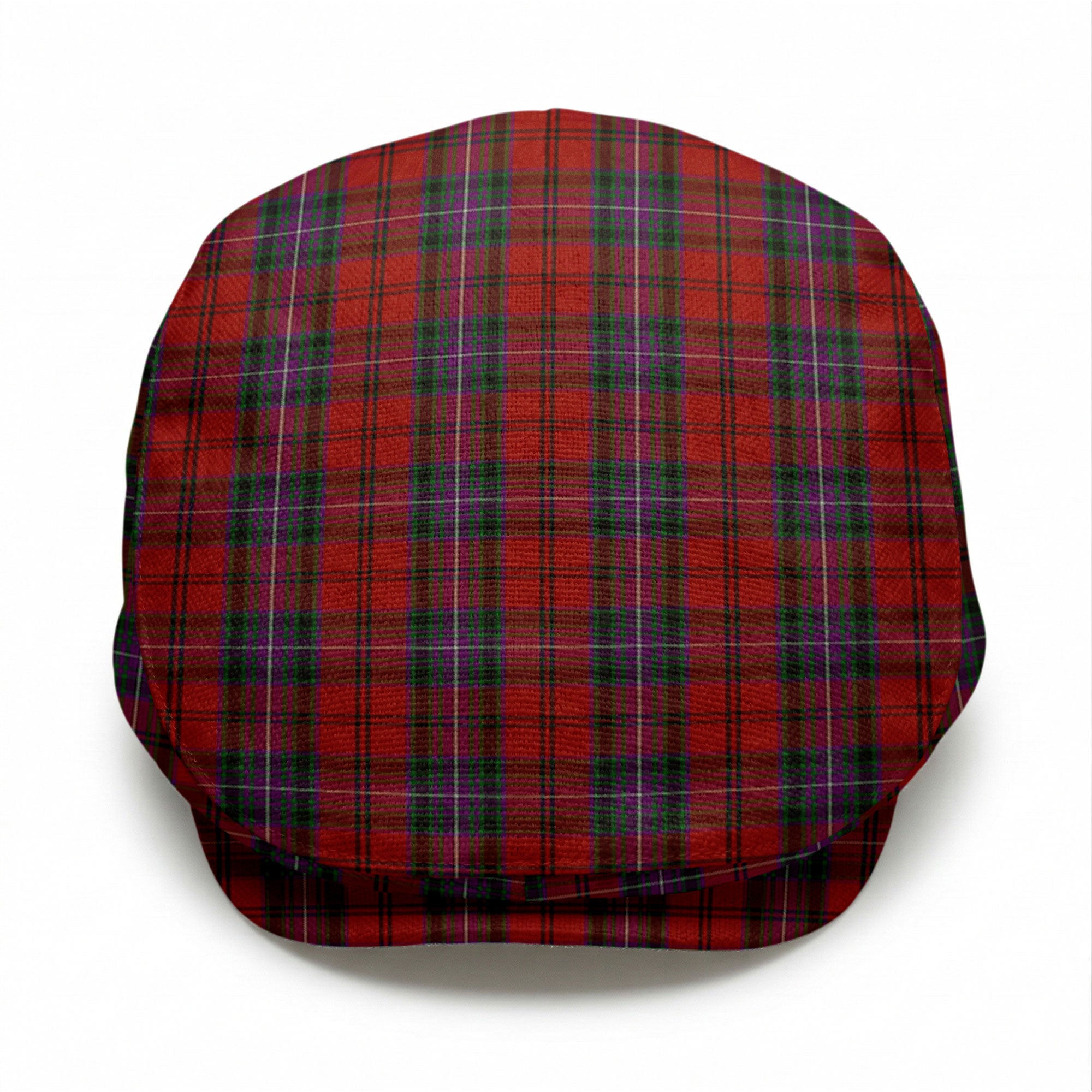 Kelly of Sleat Red Tartan Flat Caps